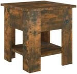 vidaXL Couchtisch mit Ablage Beistelltisch Wohnzimmertisch Kaffeetisch Sofatisch