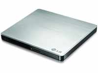 LG GP60NS50 externer Slim DVD-Brenner (DVD±RW, USB) grau