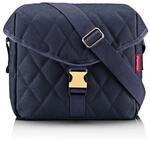 reisenthel saddle bag M rhombus midnight gold - Stylische Umh&auml;ngetasche im