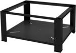ML-Design Waschmaschinen Untergestell mit Ablage 63x54 cm Stahl Schwarz bis...