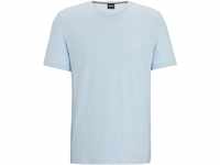 BOSS Herren T-Shirt Mix & Match mit Logo, Light/Pastel Blue, XL