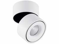 Arcchio LED Deckenlampe 'Rotari' (Modern) in Weiß aus Aluminium u.a. für Flur &
