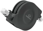 Renkforce RF-4476386 RJ45 Patchkabel CAT 6a U/FTP 1.50 m Schwarz Flache...