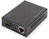 DIGITUS Medienkonverter - SFP Port - Gbit Ethernet - RJ45 / SFP 1000Base-LX - Mit