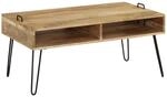 vidaXL Mangoholz Massiv Couchtisch Wohnzimmertisch Beistelltisch Sofatisch