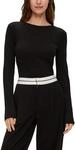 QS Geripptes Longsleeve