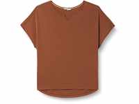 TRIANGLE Damen T-shirt T Shirt kurzarm, Brown, 50 EU