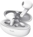 Trust Yavi Kopfh&ouml;rer Kabellos Bluetooth mit 2 ENC Noise Cancelling Mikrofone, 23H