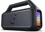 soundcore by Anker, Boom 2 Outdoor-Lautsprecher, 80W, Subwoofer, BassUp 2.0, 24h