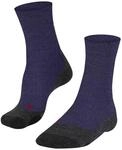 FALKE Damen Wandersocken TK2 Explore Melange W So Wolle Funktionsmaterial antiblasen