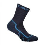 CMP - Trekking Sock Poly Mid, Unisex, Antracite-Deep Lake, 39/42
