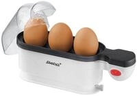 Steba Eierkocher, Kochschale antihaftbeschichtet, f&uuml;r max. 3 Eier, Eiertray mit