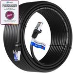 HB-DIGITAL 50m CAT 6a Outdoor LAN Kabel Netzwerkkabel Patchkabel IP66 - GHMT