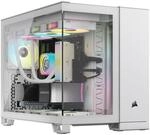 CORSAIR iCUE Link 2500X RGB geh&auml;rtetes Glas mATX Mid-Tower Dual Chamber PC Geh&auml;use