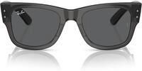 Ray-Ban 0RB0840S Brille, gl&auml;nzend schwarz transparent, 51 Uni - Erwachsene,...