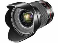 SAMYANG 882013 16/2,0 Objektiv DSLR Canon EF manueller Fokus Fotoobjektiv,