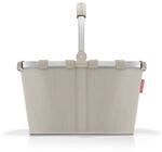 reisenthel carrybag Herringbone Sand &ndash; Stabiler Einkaufskorb mit viel...