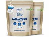Collagen Pulver - Bioaktives Kollagen Hydrolysat Peptide, Eiweiß-Pulver