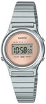 Casio LA700WE-4AEF Miniuhr Analog Stahl Rosa