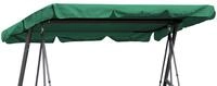 Hollywoodschaukel Dachbezug 200 x 145 cm Gr&uuml;n Wasserdicht | Universal Ersatzdach