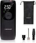 Dunlop Elektrische Luftpumpe 150PSI - Akku Kompressor mit USB-C Anschluss -