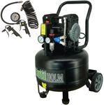 TRUTZHOLM Silent Fl&uuml;sterkompressor stehend innenbeschichtet 900 W / 36 Liter silent