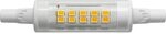 LightMe LM85377 LED EEK E (A - G) R7s Stabform 7W Warmblanc (&Oslash; x L) 18 mm x 78...