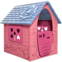 Dohany Kinder Spielhaus Pink &ndash; Leichtes Prinzessinnen Kinderspielhaus f&uuml;r Indoor &