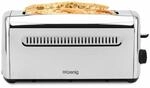 H.Koenig Toaster Toaster Spezial Baguette 2 Scheiben TOAS32 Breite Schlitze 40mm
