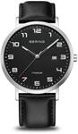 BERING Herren Uhr Quarz Movement - Titanium Collection mit Titan und Saphirglas