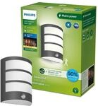 PHILIPS Outdoor Ultra-Efficient Python Wandleuchte 3,8W, Bewegungssensor, 2700