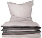 Schiesser Bettw&auml;scheset Doubleface | 2-teilig | Zweifarbig | Feinbiber | 100%