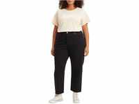 Levi's Damen Plus Size 501® Crop Jeans, Black Sprout, 20