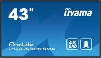 iiyama Prolite LH4375UHS-B1AG 108cm 42,5" Digital Signage Display IPS LED Panel...