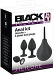 Black Velvets Anal Kit - 4-teiliges Analplug-Set f&uuml;r Frauen und M&auml;nner, mit
