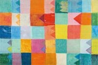 wash+dry Fu&szlig;matte, Sonnenstadt 140x200 cm, innen und au&szlig;en, waschbar