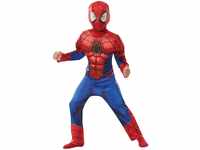 Rubie's Rubie 's 640841l Spiderman Marvel Spider-Man Deluxe Kind Kostüm, Jungen,