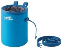 PETZL - Runder Chalkbag BANDI - mit zentralem Kordelzug und Kordelstopper, Bright