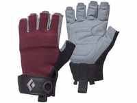 Black Diamond Women's Crag Half-Finger Gloves Kletter-Handschuhe, Bordeaux,...