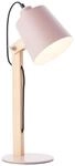 Brilliant Lampe Swivel Tischleuchte rosa matt | 1x A60, E27, geeignet f&uuml;r