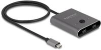 Delock Usb 10 Gbps Usb TypE-C Switch 2 A 1 Bidirezionale Da 8k (delock Usb 10...