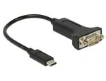 DeLock Adapterkabel USB Type-C > Seriell 1 x 9 Pin Stecker