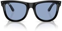 Ray-Ban Unisex Rbr0502s Wayfarer Reverse Sonnenbrille, Schwarz/Hellblau, 53 mm