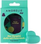 AMORELIE Joy &ndash; Fingervibrator Twerk | Wasserfest aus Silikon & ABS | T&uuml;rkis