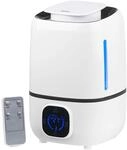 Newgen Medicals Diffusor: Ultraschall-Luftbefeuchter mit Aromafach & 360&deg;-Vernebler,