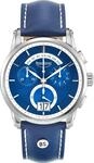 Bruno S&ouml;hnle Unisex Analog Quarz Uhr mit Kalbsleder Armband 17-13117-341