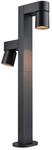 Paulmann 94825 LED Pollerleuchte Kimu insektenfreundlich IP44 822mm 2200K 2x7,8W