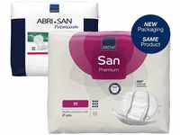 ABENA San Premium Größe 11 Inkontinenzunterlage, 3400 ml, Weiß, 21 Stück