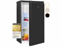 Exquisit Kühlschrank KS117-3-010E schwarz | 82 L Volumen | Kühlschrank mit