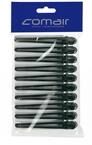 Comair 3150049 Haarclips Plastik/Aluminium, 10 St&uuml;ck, schwarz, 95 mm